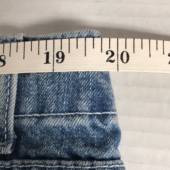 HYDRAULIC Baggy Utility Cargo Jeans Size 19/20 Wide Leg‎ Flare Denim 80s 90s VTG - Picture 13 of 15